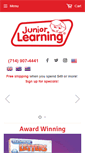 Mobile Screenshot of juniorlearning.com